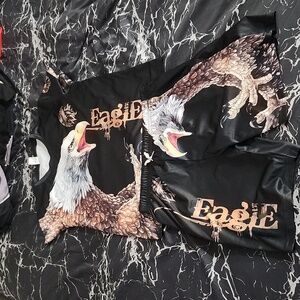 Suit eagle Large shirt and t shirt